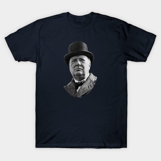 Sir Winston Churchill T-Shirt by warishellstore